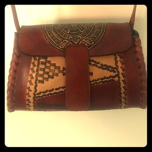 Leather purse from Mexico
